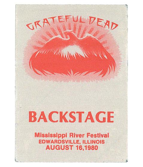 liquid blue Grateful Dead 1980 08-16 Backstage Pass
