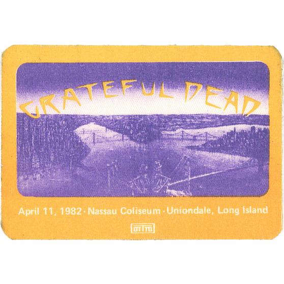 Liquid Blue Grateful Dead 1982 04-11 Backstage Pass