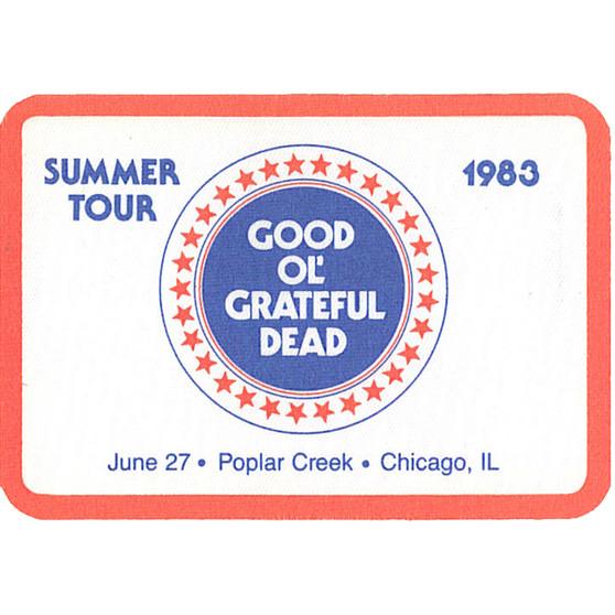 Liquid Blue Grateful Dead 1983 06-27 Backstage Pass
