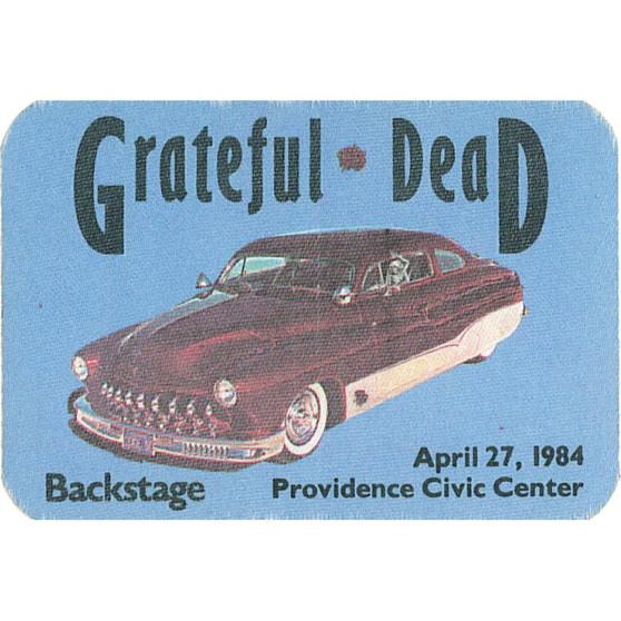 Liquid Blue Grateful Dead 1984 04-27 Backstage Pass