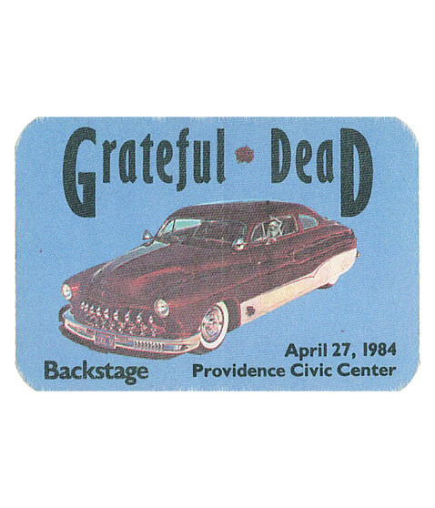 liquid blue Grateful Dead 1984 04-27 Backstage Pass