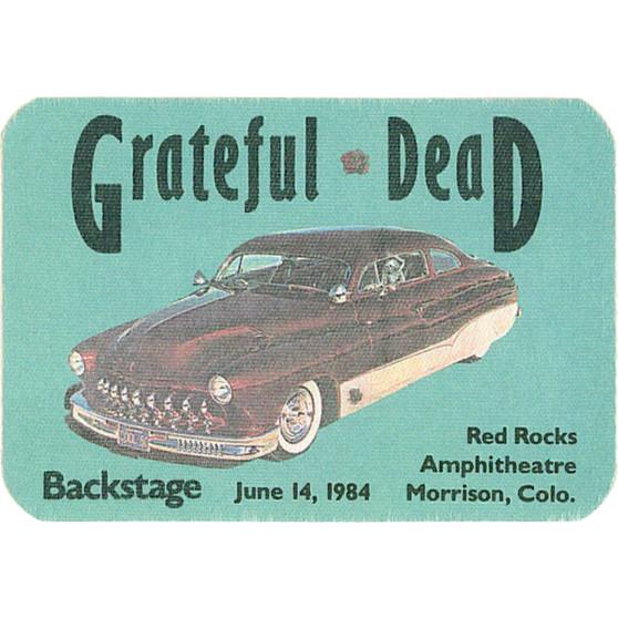 Liquid Blue Grateful Dead 1984 06-14 Backstage Pass