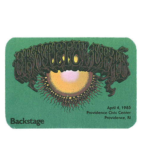 liquid blue Grateful Dead 1985 04-04 Backstage Pass