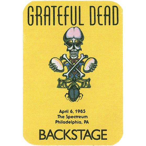 Liquid Blue Grateful Dead 1985 04-06 Backstage Pass