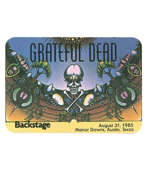 liquid blue Grateful Dead 1985 08-31 Backstage Pass