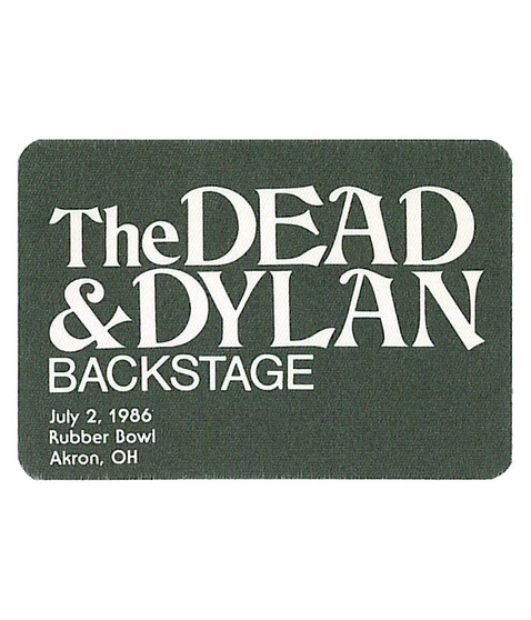 liquid blue Grateful Dead 1986 07-02 Backstage Pass
