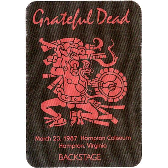 Liquid Blue Grateful Dead 1987 03-23 Backstage Pass