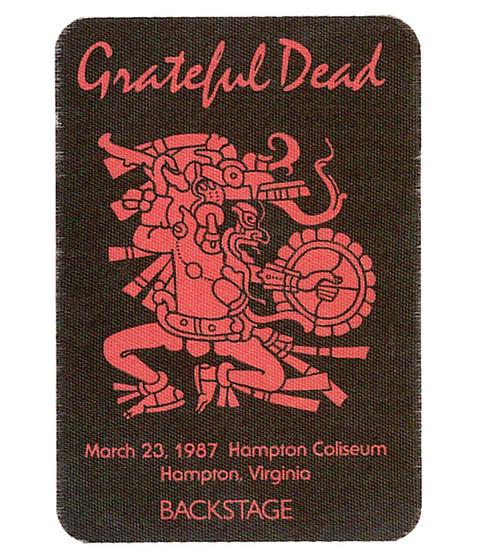 liquid blue Grateful Dead 1987 03-23 Backstage Pass