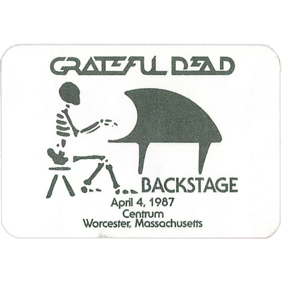 Liquid Blue Grateful Dead 1987 04-04 Backstage Pass