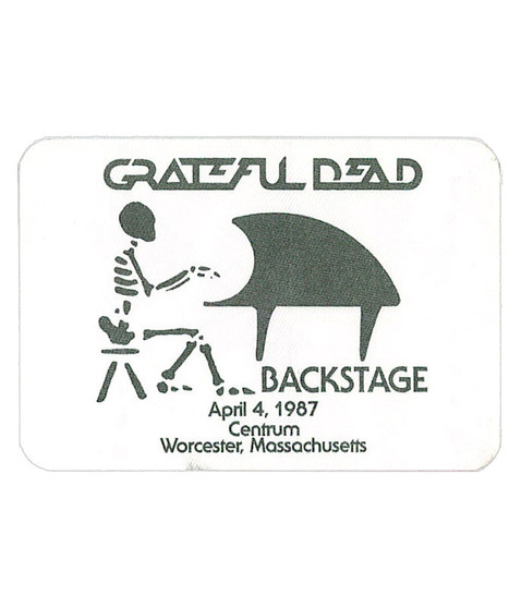 Liquid Blue Grateful Dead 1987 04-04 Backstage Pass