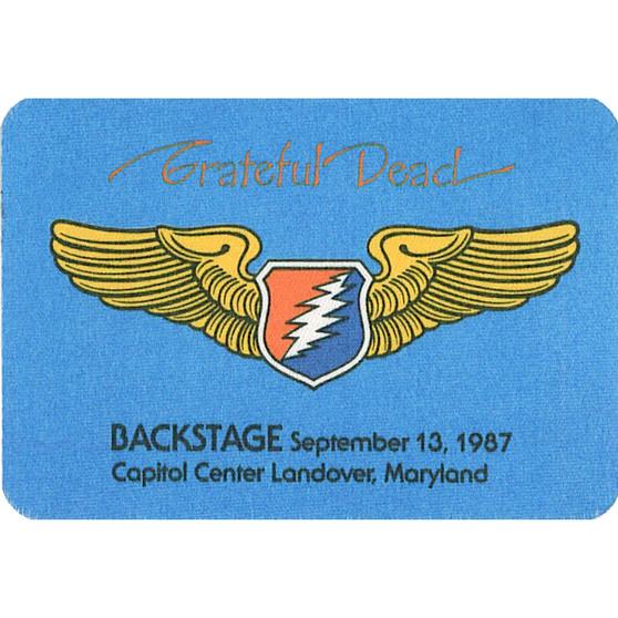 Liquid Blue Grateful Dead 1987 09-13 Backstage Pass