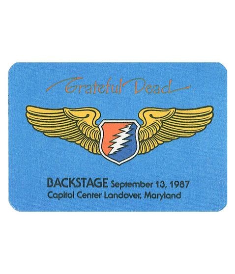 liquid blue Grateful Dead 1987 09-13 Backstage Pass