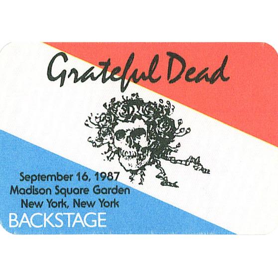 Liquid Blue Grateful Dead 1987 09-16 Backstage Pass