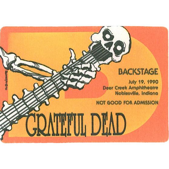 Liquid Blue Grateful Dead 1990 07-19 Backstage Pass