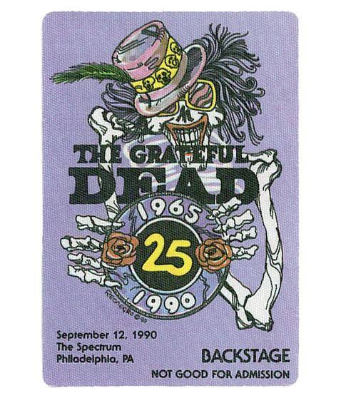 liquid blue Grateful Dead 1990 09-12 Backstage Pass