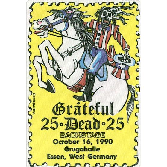 Liquid Blue Grateful Dead 1990 10-16 Backstage Pass
