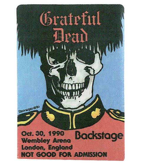 liquid blue Grateful Dead 1990 10-30 Backstage Pass