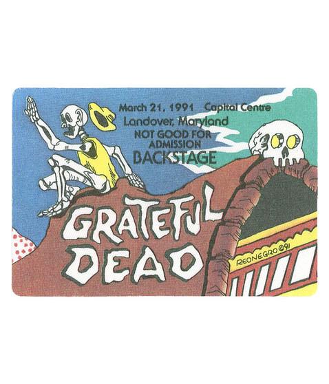 liquid blue Grateful Dead 1991 03-21 Backstage Pass