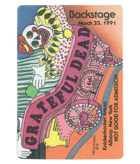liquid blue Grateful Dead 1991 03-23 Backstage Pass