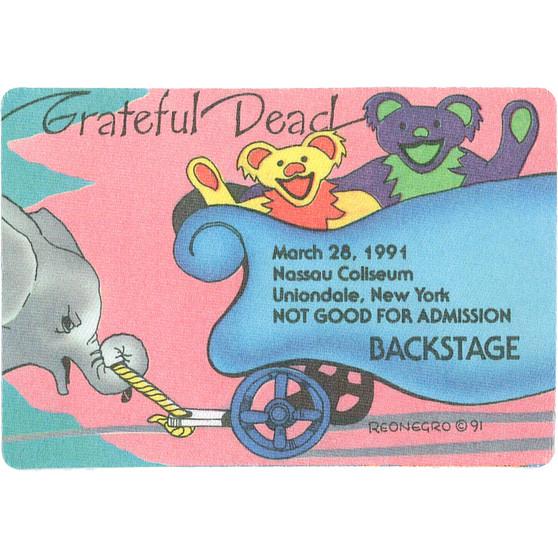 Liquid Blue Grateful Dead 1991 03-28 Backstage Pass
