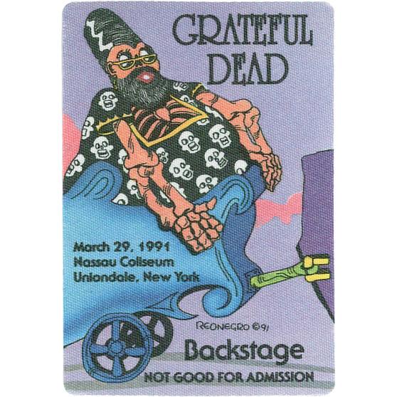 Liquid Blue Grateful Dead 1991 03-29 Backstage Pass