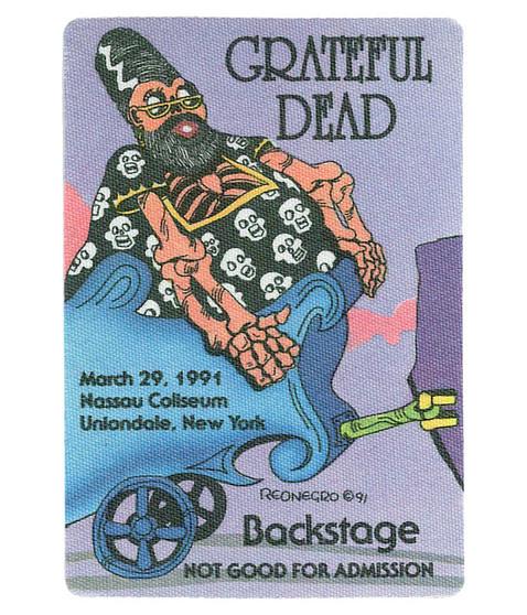 liquid blue Grateful Dead 1991 03-29 Backstage Pass