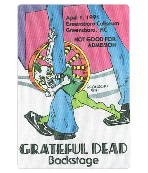 liquid blue Grateful Dead 1991 04-01 Backstage Pass