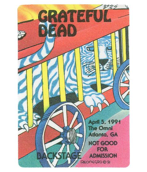 liquid blue Grateful Dead 1991 04-05 Backstage Pass