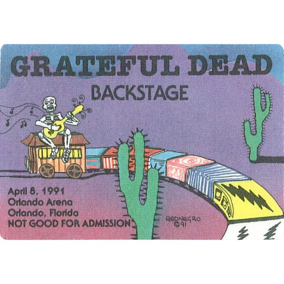 Liquid Blue Grateful Dead 1991 04-08 Backstage Pass