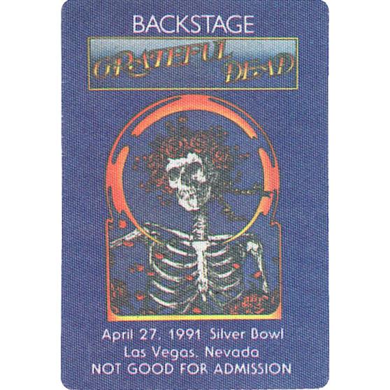 Liquid Blue Grateful Dead 1991 04-27 Backstage Pass