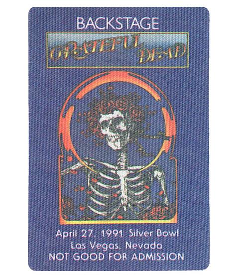 liquid blue Grateful Dead 1991 04-27 Backstage Pass