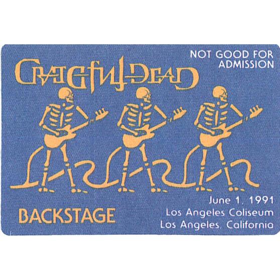 Liquid Blue Grateful Dead 1991 06-01 Backstage Pass