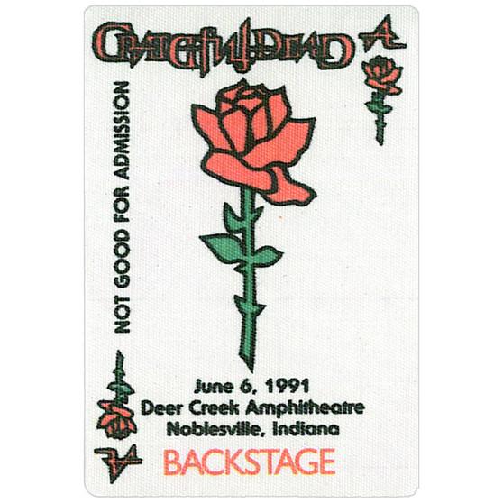 Liquid Blue Grateful Dead 1991 06-06 Backstage Pass