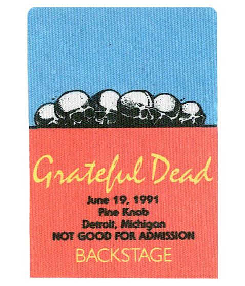 liquid blue Grateful Dead 1991 06-19 Backstage Pass