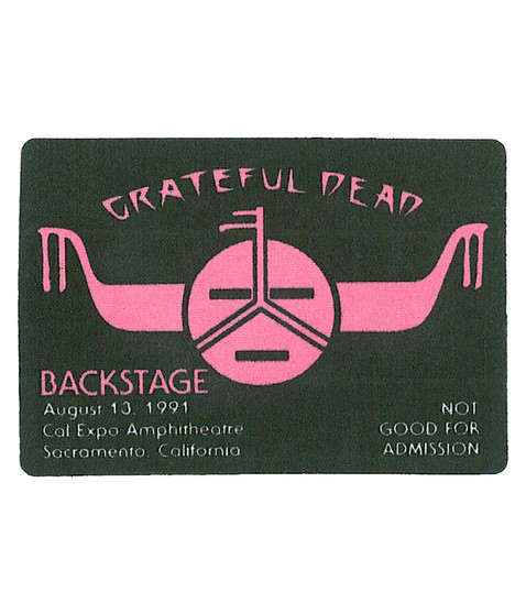 liquid blue Grateful Dead 1991 08-13 Backstage Pass