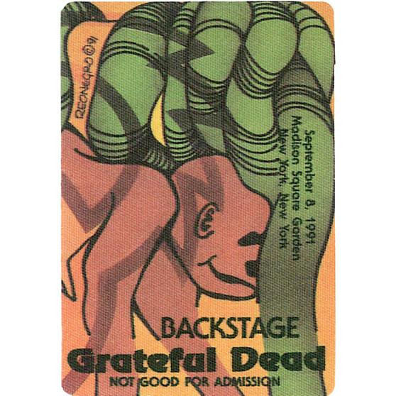 Liquid Blue Grateful Dead 1991 09-08 Backstage Pass