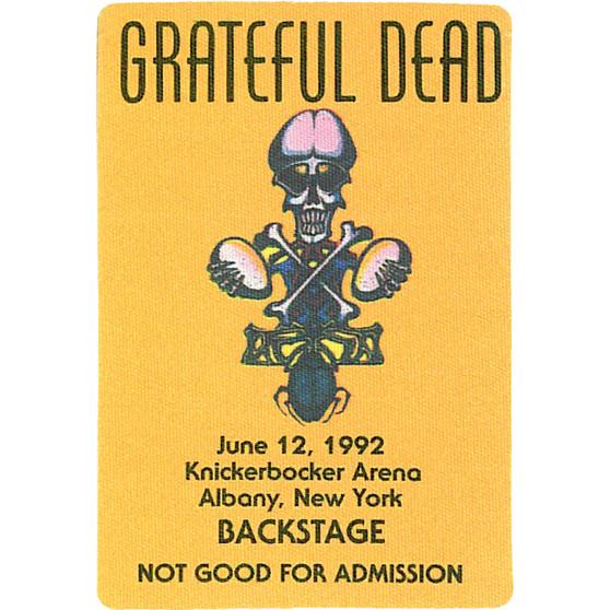 Liquid Blue Grateful Dead 1992 06-12 Backstage Pass