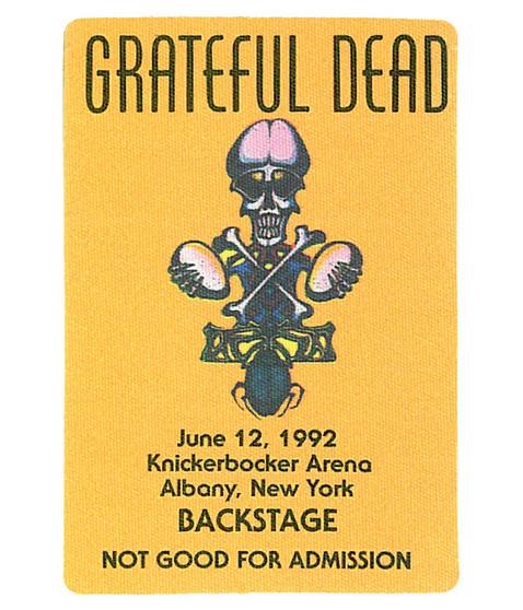 liquid blue Grateful Dead 1992 06-12 Backstage Pass