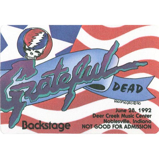 Liquid Blue Grateful Dead 1992 06-28 Backstage Pass