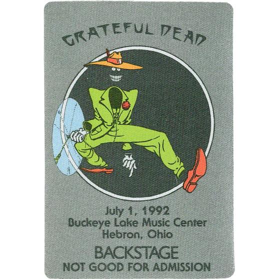 Liquid Blue Grateful Dead 1992 07-01 Backstage Pass