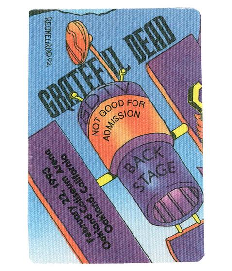 liquid blue Grateful Dead 1993 02-22 Backstage Pass