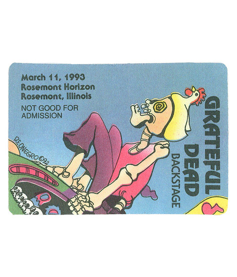 liquid blue Grateful Dead 1993 03-11 Backstage Pass
