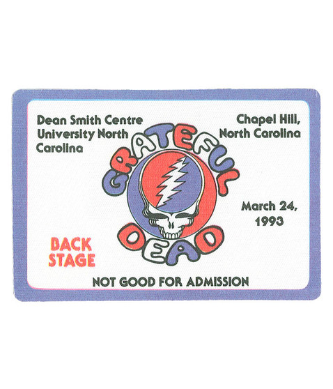 liquid blue Grateful Dead 1993 03-24 Backstage Pass