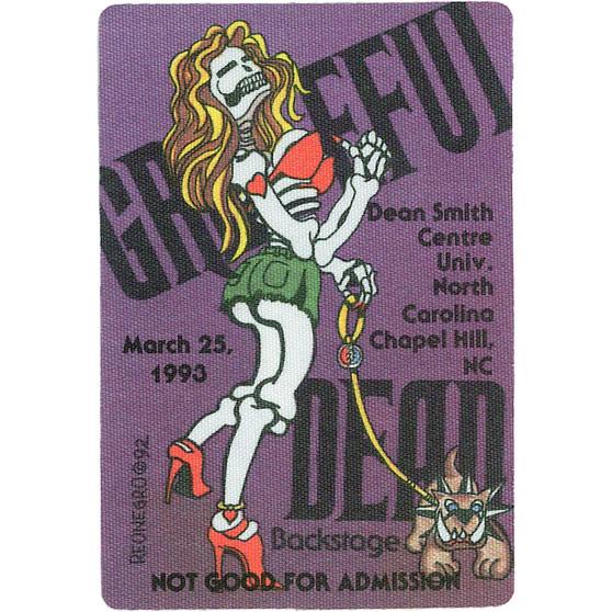 Liquid Blue Grateful Dead 1993 03-25 Backstage Pass