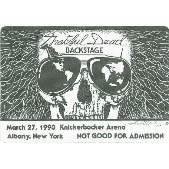 Liquid Blue Grateful Dead 1993 03-27 Backstage Pass