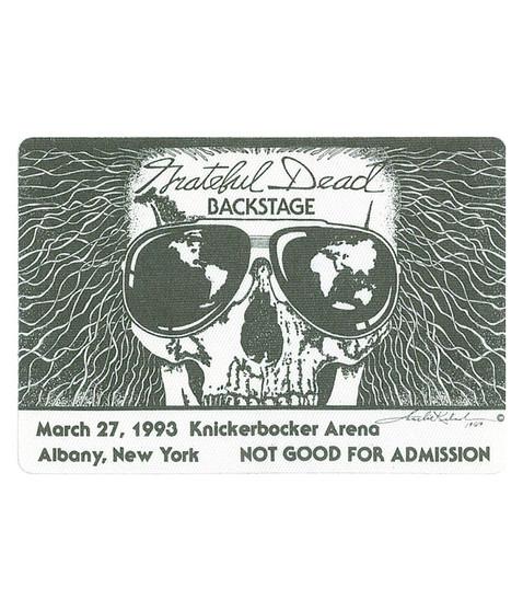liquid blue Grateful Dead 1993 03-27 Backstage Pass