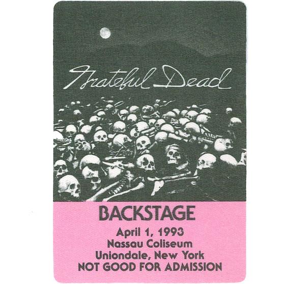 Liquid Blue Grateful Dead 1993 04-01 Backstage Pass