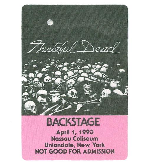 liquid blue Grateful Dead 1993 04-01 Backstage Pass