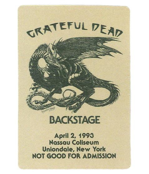 liquid blue Grateful Dead 1993 04-02 Backstage Pass