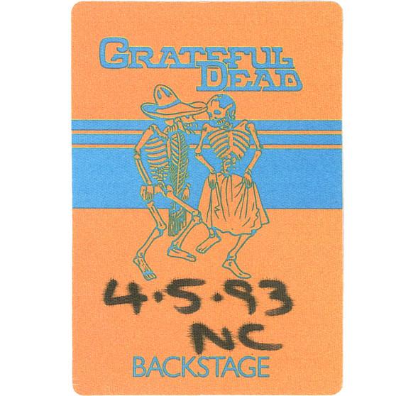 Liquid Blue Grateful Dead 1993 04-05 Backstage Pass